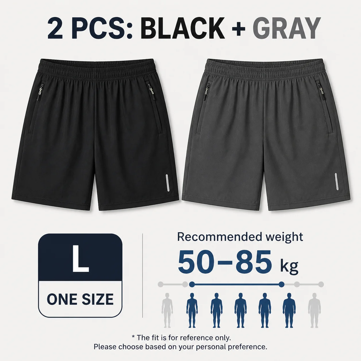 Men's Quick-Dry Loose Fit Running Shorts - Image 4