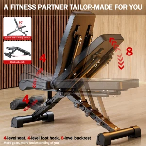 Weight Bench for Full Body Workout - Thumbnail Image 2