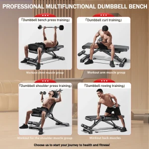 Weight Bench for Full Body Workout - Thumbnail Image 4