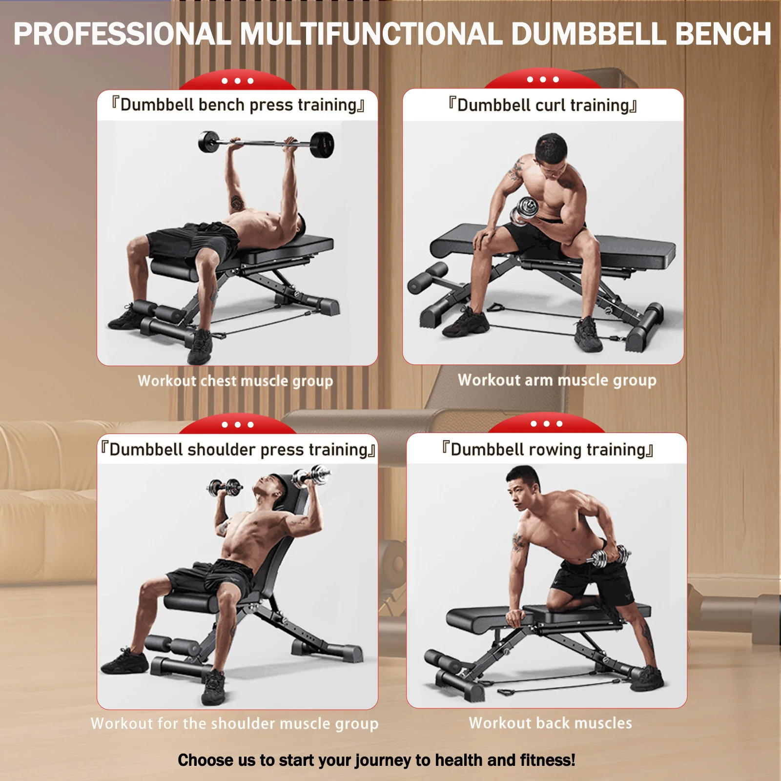Weight Bench for Full Body Workout - Image 4