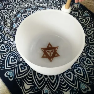 Handcrafted 10 Inch B3 Quartz Resonance Bowl - Thumbnail Image 2