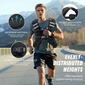 30 lbs Weighted Vest Weight Vest - Thumbnail Image 3