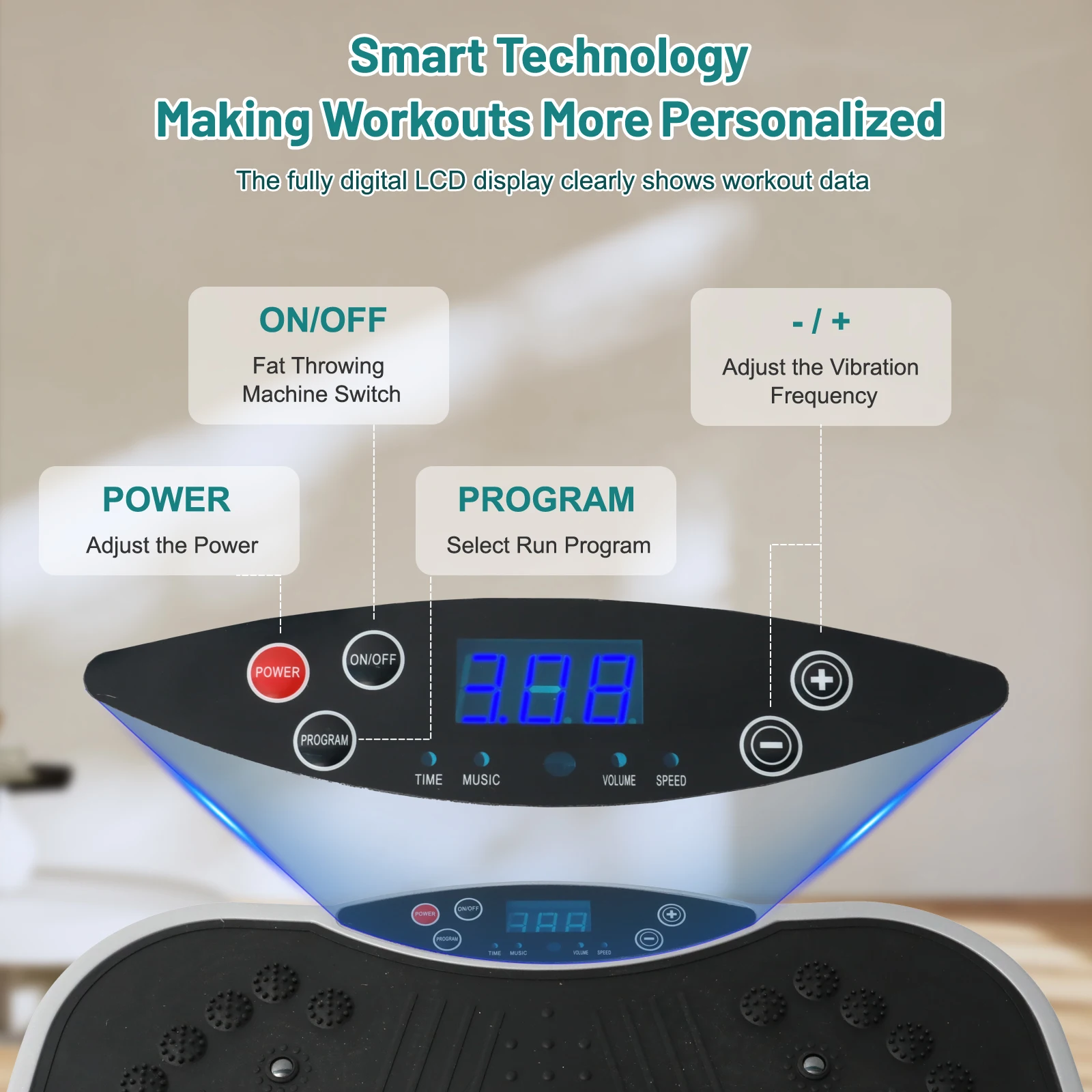 Vibration Plate Exercise Machine - Image 7