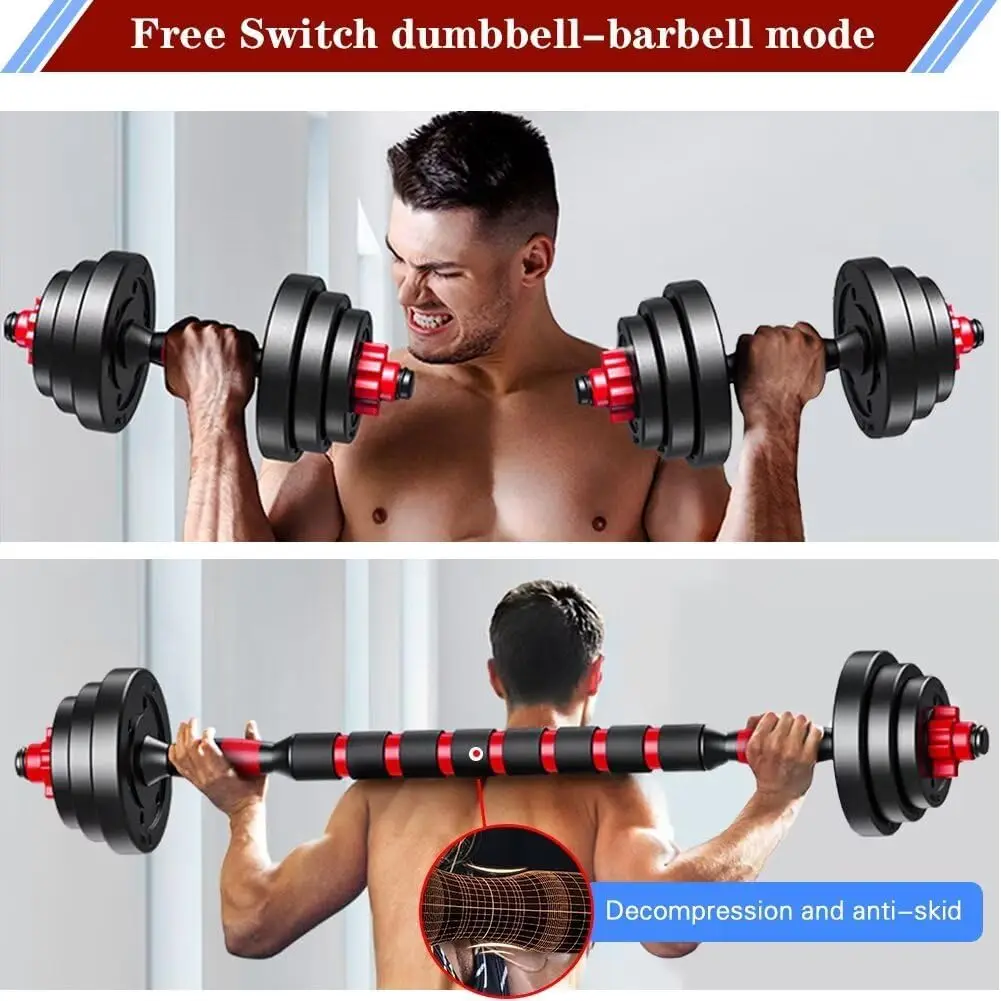 22lb 2-in-1 Adjustable Dumbbell - Image 4