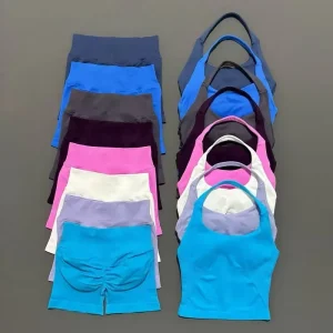 2 Piece Backless Yoga Set - Thumbnail Image 2