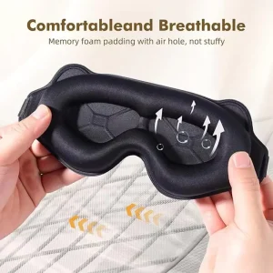 3D Contoured Sleep Eye Mask - Thumbnail Image 3