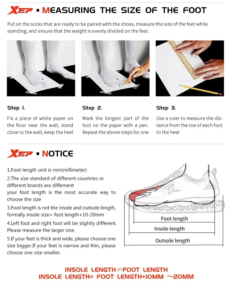 XTEP 2000km PRO Men's Running Sneakers - Image 7