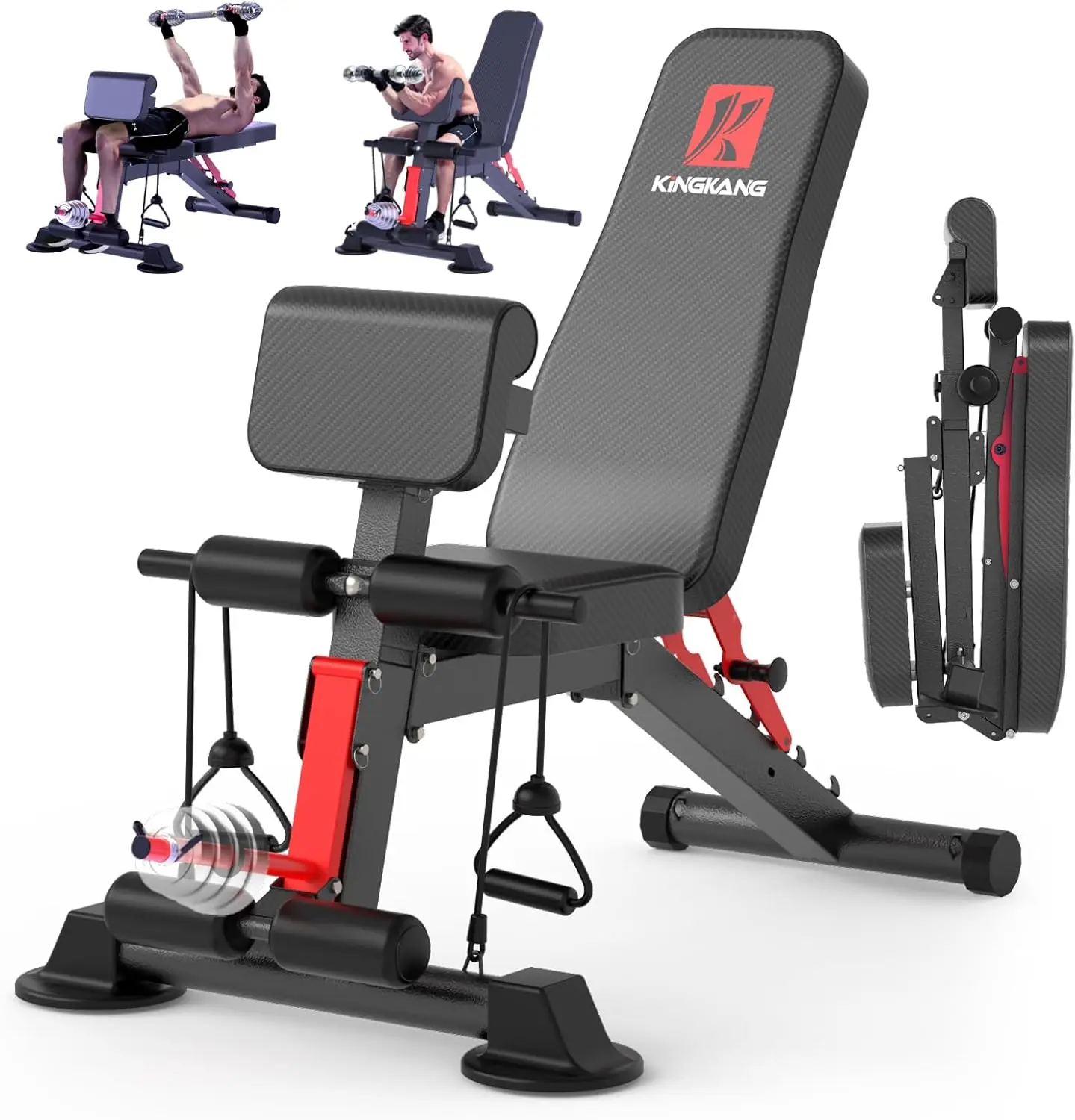 14-in-1 Foldable Dumbbell Bench Weight - Image 1
