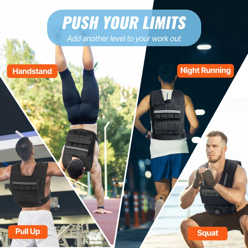 35lb Adjustable Weighted Vest - Image 5
