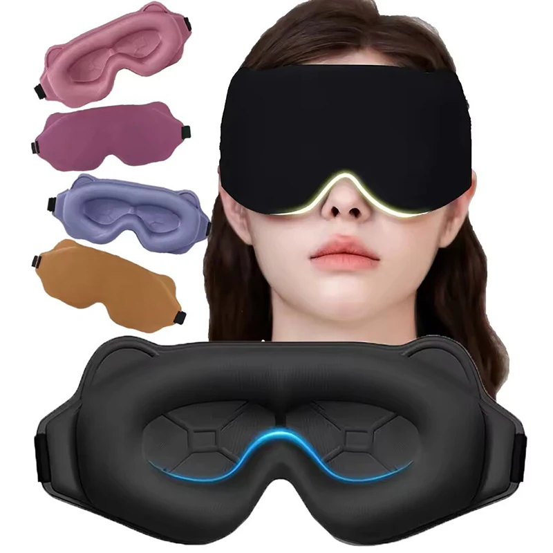 3D Contoured Sleep Eye Mask - Image 1