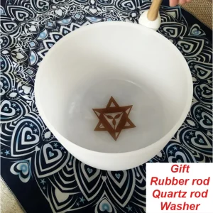 Handcrafted 10 Inch B3 Quartz Resonance Bowl - Thumbnail Image 3