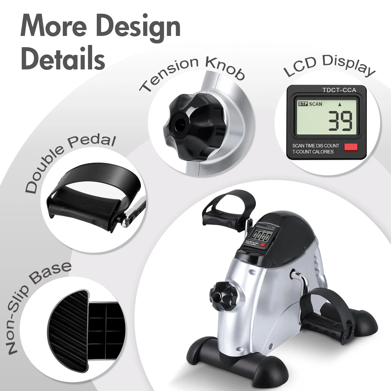 Mini Under Desk Pedal Exerciser - Image 6