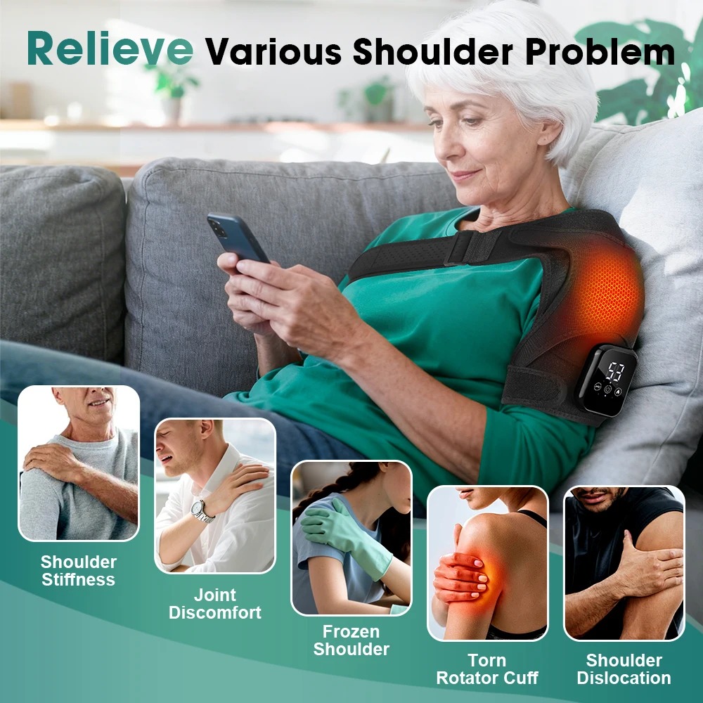 Electric Heated Shoulder Massager - Image 4