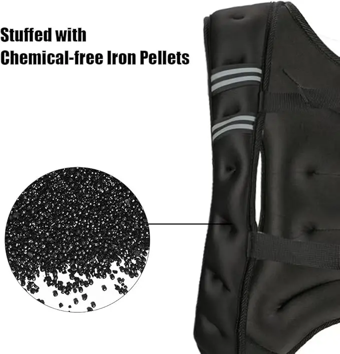 Weighted Vest for Men 12 -30 Lbs Weights Included - Image 4