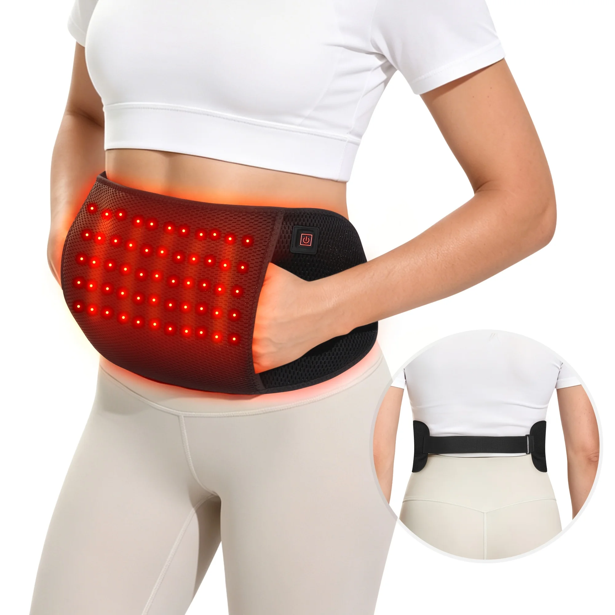 Red Blue Light+TNS/EMS Belly Fat Remover - Image 1