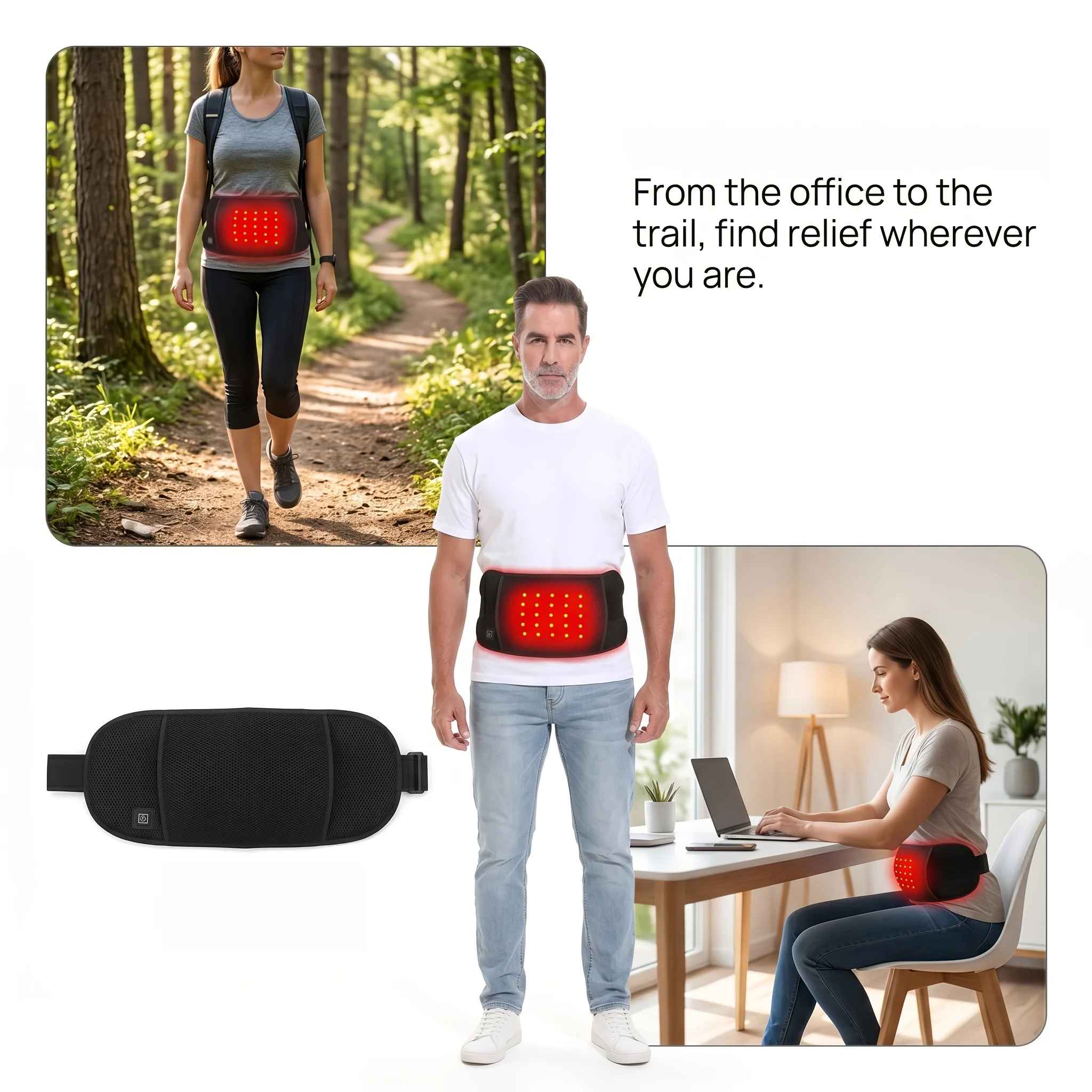 Red Blue Light+TNS/EMS Belly Fat Remover - Image 5