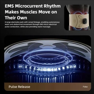Electric Muscle Stimulator Abdominal Abs Trainer - Thumbnail Image 4