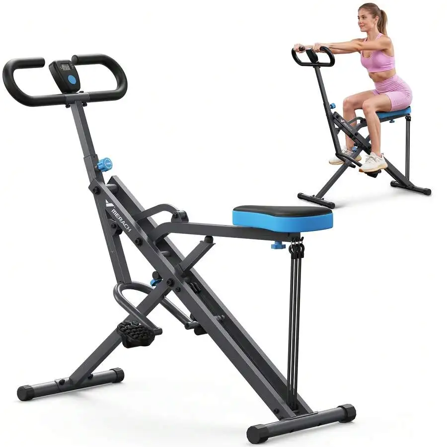 2 In 1 Squat Rowing Machine - Image 5